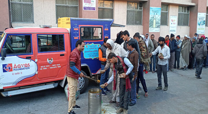 Food Distribution Drive in Hospitals