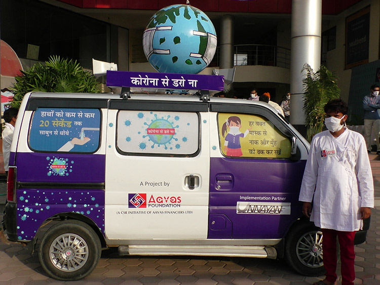 Corona Awareness Campaigns in 3 States