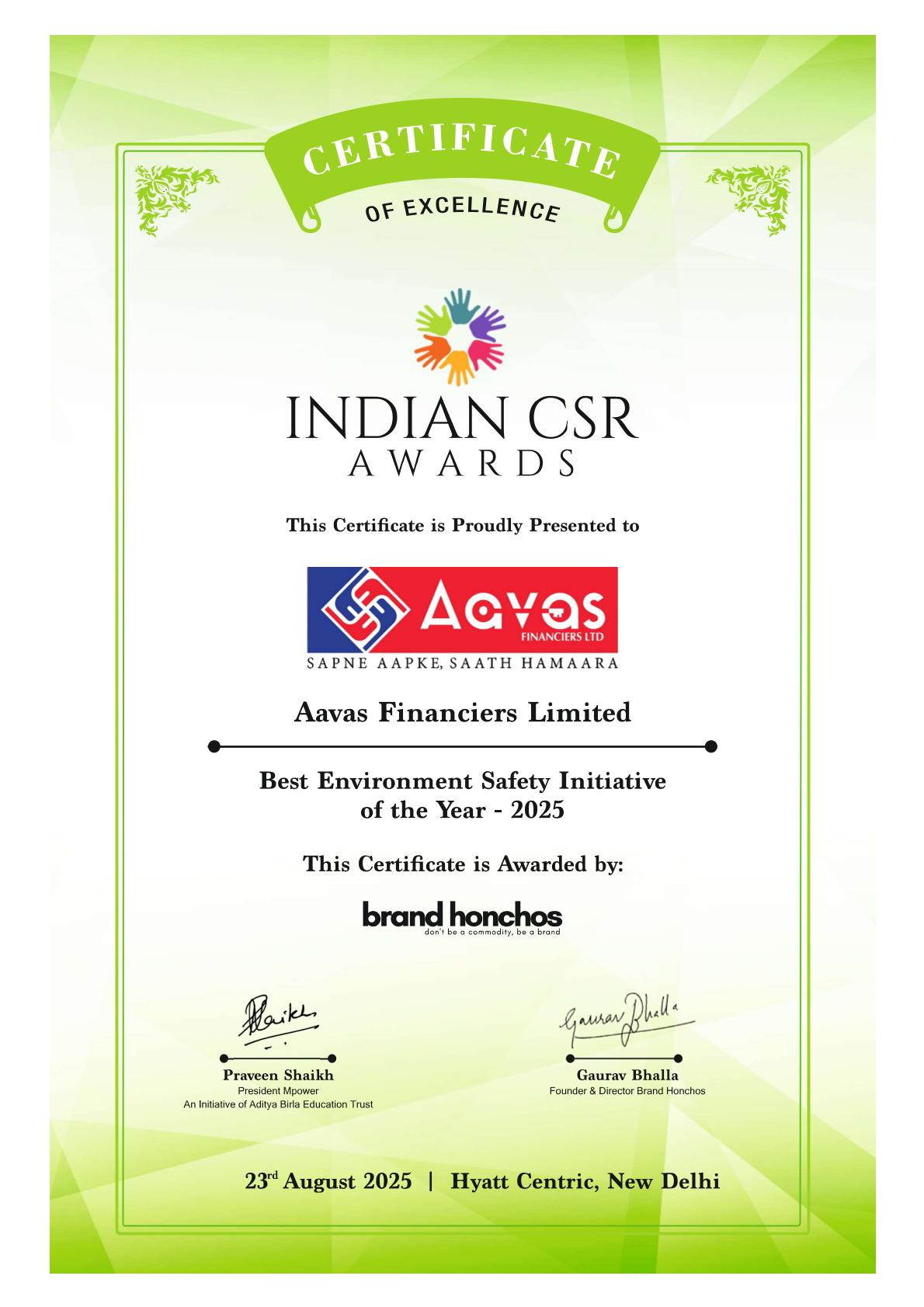 Environment Safety Initiative